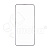 Защитное стекло с сеткой динамика для iPhone 16 Plus Черный
