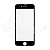 Защитное стекло с сеткой динамика для iPhone 7/8/SE (2020)/SE (2022) Черный