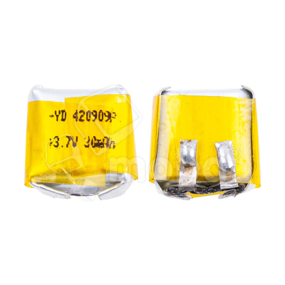 Аккумулятор универсальный 420909p 3,7v Li-Pol 30 mAh (4.2*9*9 mm) (для TWS наушников)