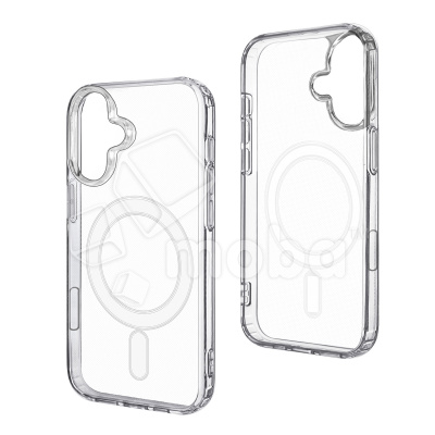 Чехол-накладка для iPhone 16 Plus (Magsafe, прозрачный)