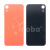 Задняя крышка для iPhone Xr (A2105) Коралловый (стекло, монолит, широкий вырез под камеру, логотип) - Премиум