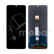 Дисплей для Xiaomi Redmi 10C/Poco C40 (220333QNY/220333QPG) в сборе с тачскрином Черный - Оптима