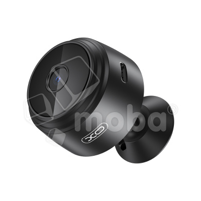 Камера видеонаблюдения XO CR12 mini (Bluetooth, Wi-Fi, Full HD, 0,3 мегапикселя (480P)) Черный
