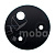 Стекло камеры для Infinix Note 12 Pro/12 2023 (X676B/X676C) Черный