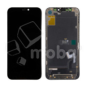 Дисплей для iPhone 12 mini (A2399) в сборе с тачскрином Черный - DD (Hard OLED, HD+) (площадка под IC)