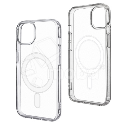 Чехол-накладка для iPhone 12 Pro Max (Magsafe, прозрачный)