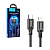Кабель Type-C - Lightning Hoco X14 (3A, PD, оплетка нейлон, 2 м) Черный