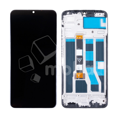 Дисплей для Realme Note 50 (RMX3834) модуль с рамкой Черный - OR (HD+, 300 Кд/м², 90 Гц)