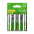 Батарейка D LR20 GP Super Alkaline 1.5V (2 шт. в блистере)