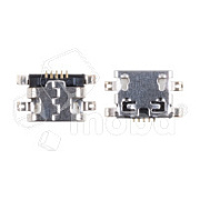 Разъем MicroUSB для Tecno Spark 4/7/Go 2022/Itel Vision 1/1 Pro