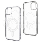 Чехол-накладка для iPhone 15 Pro (Magsafe, прозрачный)