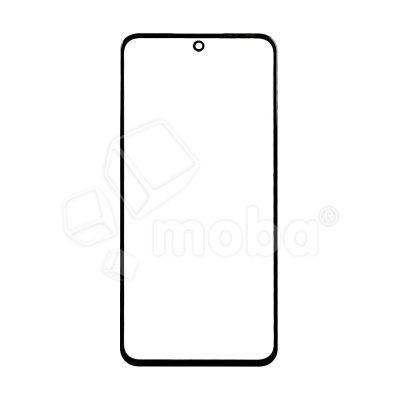 Стекло для переклейки Tecno Spark 30 5G (KL8) с OCA пленкой Черный - OR (Mitsubishi)