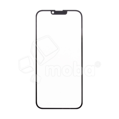Стекло для переклейки iPhone 14 в сборе с OCA пленкой Черный - OR (Feaglet)