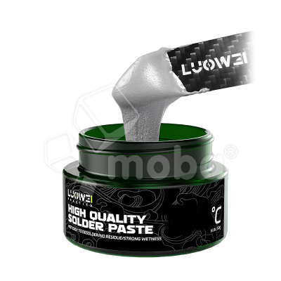 Паста паяльная Luowei LW-SP1 (50 г, низкотемпературная 138°C, бессвинцовая)