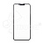 Стекло для переклейки iPhone 13 Pro Max в сборе с OCA пленкой Черный - OR (Feaglet)