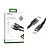 Кабель Type-C - Lightning Acefast C2-01 (3A, 30W, PD, MFI, оплетка силикон, 1.2 м) Черный