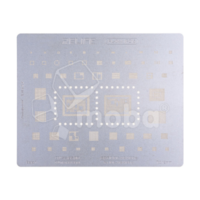 BGA трафарет Relife RL-044 IPZ15 A18/18 Pro для iPhone 16/16 Plus/16 Pro/16 Pro Max