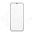 Защитное стекло с сеткой динамика для iPhone 12/12 Pro Черный