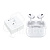 Беспроводные наушники Bluetooth BC (TWS, вакуумные, активное шумоподавление) Белый
